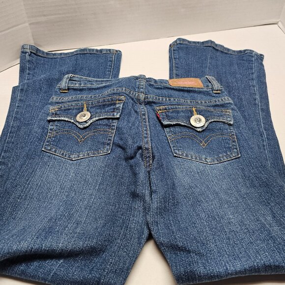 Girls Regular Levis Jeans Jewels - Picture 1 of 16